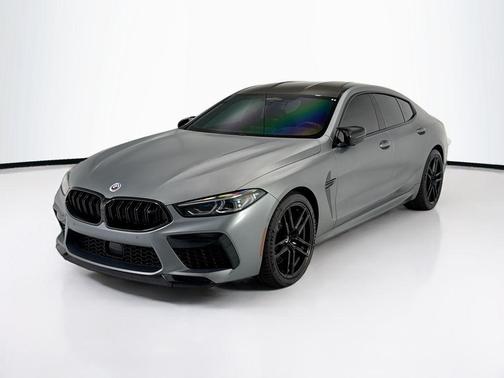 Frozen Pure Grey Metallic 2023 BMW M8 Gran Coupe Competition