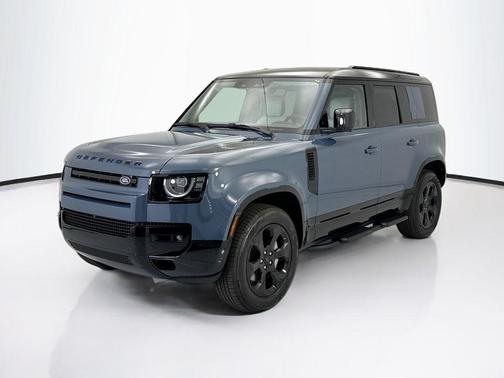Tasman Blue Metallic 2026 Land Rover Defender P400 X-Dynamic SE