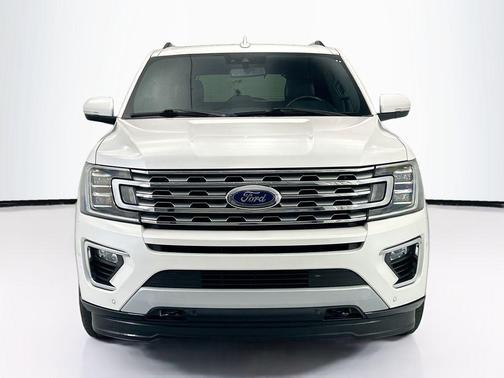 White Platinum Metallic Tri-Coat 2019 Ford Expedition Limited