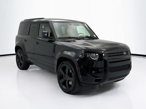 Santorini Black Metallic 2026 Land Rover Defender P400 X-Dynamic SE