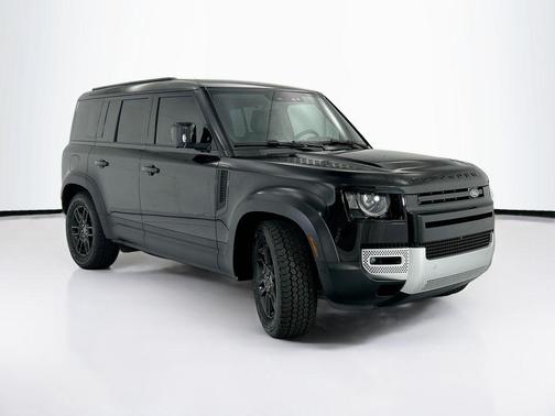 Santorini Black Metallic 2025 Land Rover Defender 110 P300