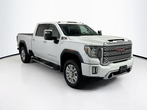 White Frost Tricoat 2020 GMC Sierra 2500 Denali