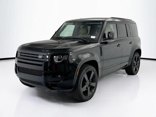 Santorini Black Metallic 2026 Land Rover Defender P400 X-Dynamic SE