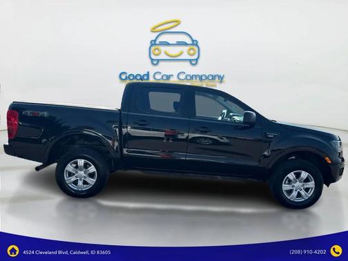 Shadow Black 2019 Ford Ranger XLT 4WD SuperCrew 5' Box