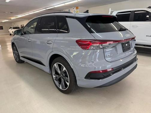 Pebble Gray 2024 Audi Q4 e-tron Premium Plus 55 quattro