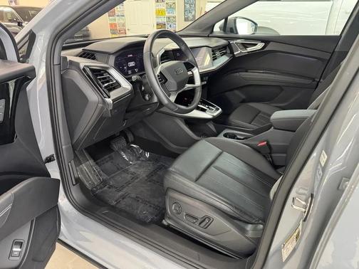 Pebble Gray 2024 Audi Q4 e-tron Premium Plus 55 quattro