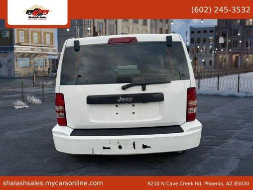 White 2012 Jeep Liberty Sport