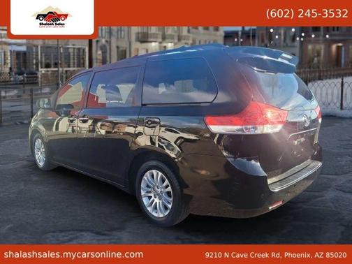 Black 2011 Toyota Sienna XLE