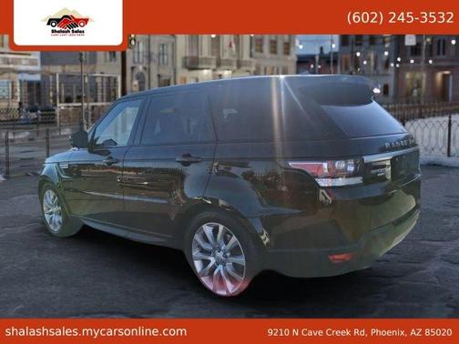Santorini Black 2016 Land Rover Range Rover Sport Supercharged HSE