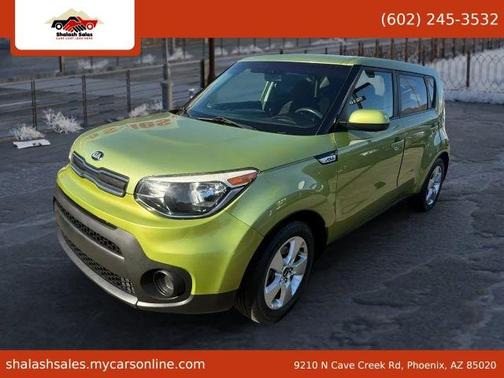 Green 2018 Kia Soul Base