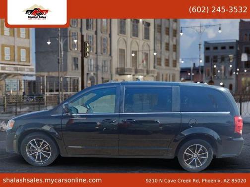 Black 2017 Dodge Grand Caravan SXT