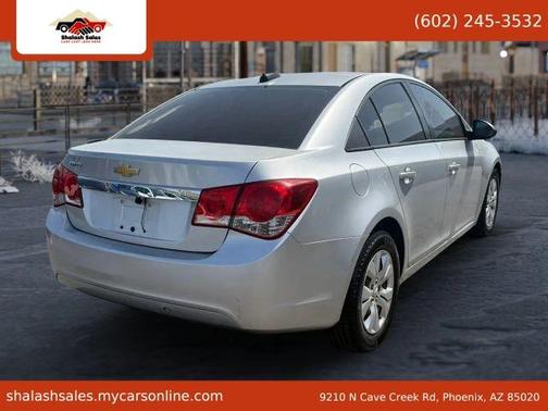 Silver 2016 Chevrolet Cruze Limited LS