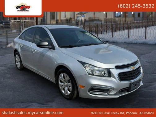 Silver 2016 Chevrolet Cruze Limited LS