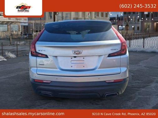 Silver 2019 Cadillac XT4 Luxury