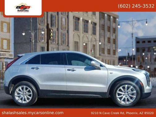 Silver 2019 Cadillac XT4 Luxury