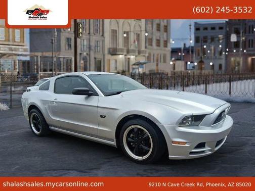Silver 2014 Ford Mustang V6