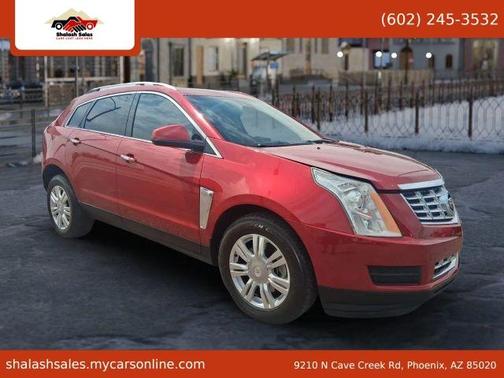 Red 2015 Cadillac SRX Luxury Collection