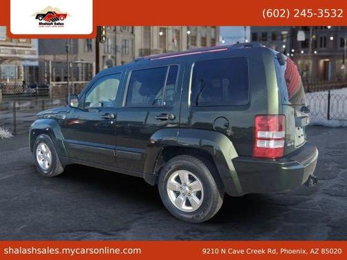Green 2011 Jeep Liberty Sport