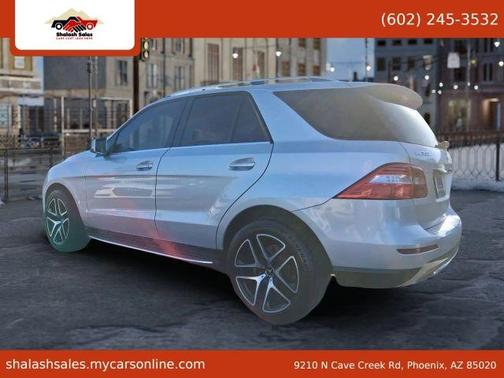 Silver 2015 Mercedes-Benz M-Class ML 350 4MATIC