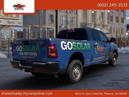 White 2021 RAM 2500 Tradesman