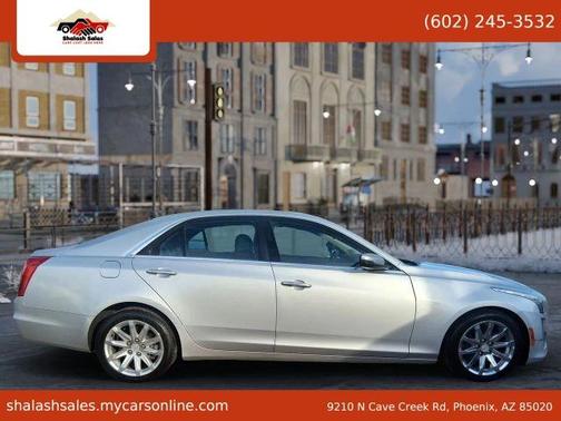 Silver 2015 Cadillac CTS 3.6L Luxury