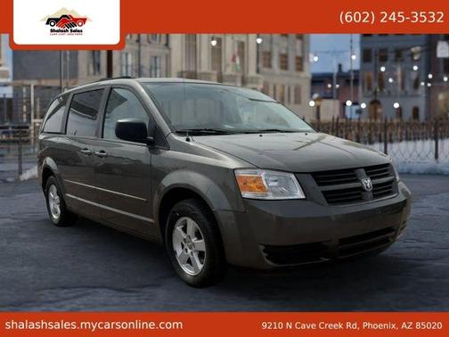 Gray 2010 Dodge Grand Caravan Hero