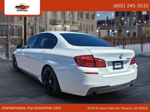 White 2013 BMW 535 i