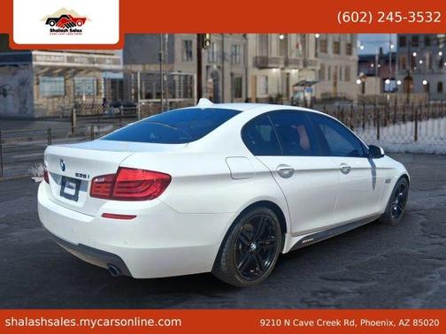 White 2013 BMW 535 i