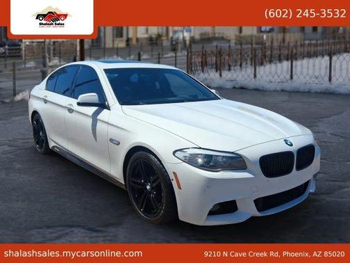 White 2013 BMW 535 i
