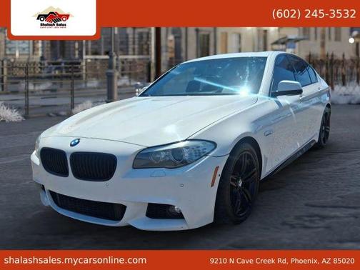 White 2013 BMW 535 i