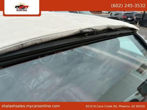 White 1976 Cadillac Eldorado NULL