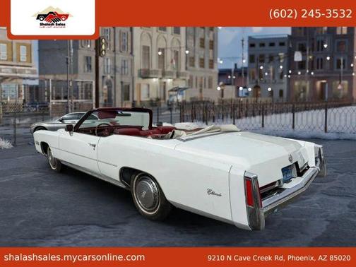 White 1976 Cadillac Eldorado NULL