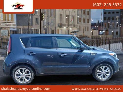 Blue 2016 Kia Soul +