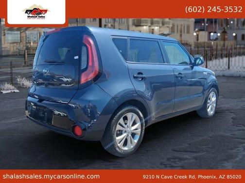 Blue 2016 Kia Soul +