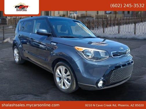 Blue 2016 Kia Soul +