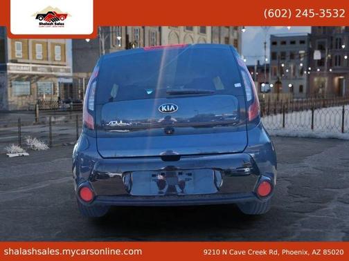 Blue 2016 Kia Soul +