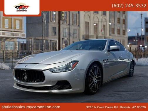 Silver 2014 Maserati Ghibli S Q4