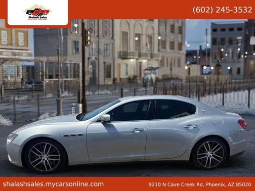 Silver 2014 Maserati Ghibli S Q4