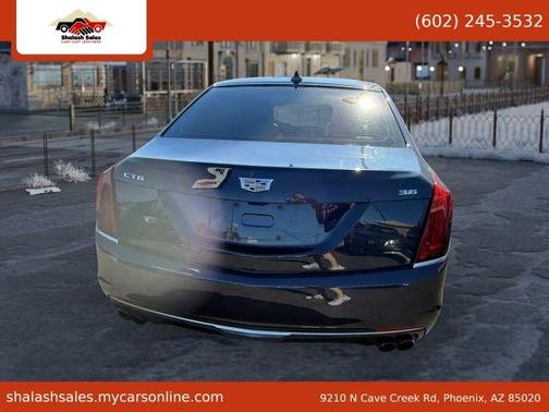 Blue 2017 Cadillac CT6 3.6L Luxury