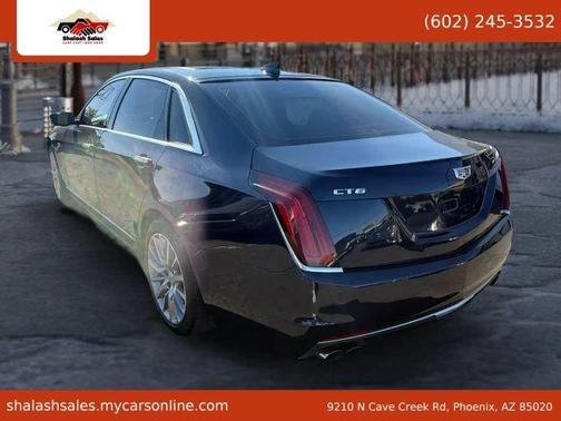 Blue 2017 Cadillac CT6 3.6L Luxury