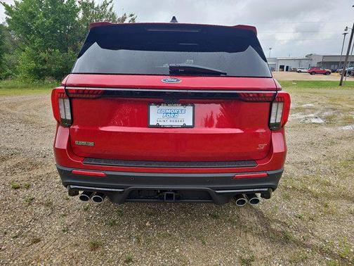 Rapid Red Metallic Tinted Clearcoat 2026 Ford Explorer ST