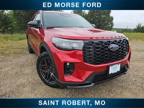 Rapid Red Metallic Tinted Clearcoat 2026 Ford Explorer ST
