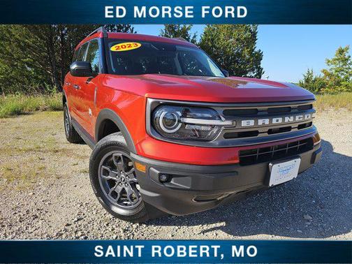 Hot Pepper Red Tinted Clearcoat 2023 Ford Bronco Sport Big Bend