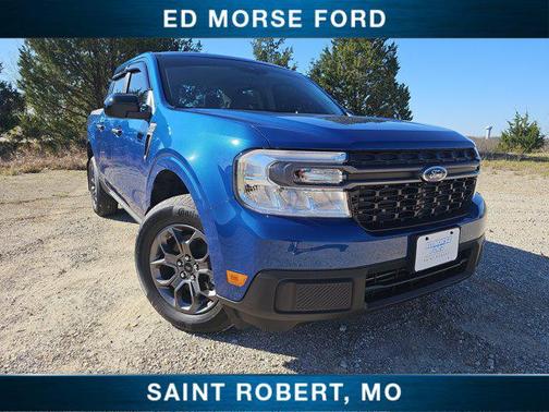 Atlas Blue Metallic 2024 Ford Maverick XLT