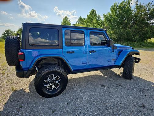 Hydro Blue Pearlcoat 2021 Jeep Wrangler Unlimited Rubicon