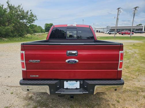 Red 2013 Ford F-150 XLT