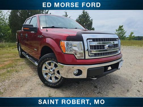 Red 2013 Ford F-150 XLT