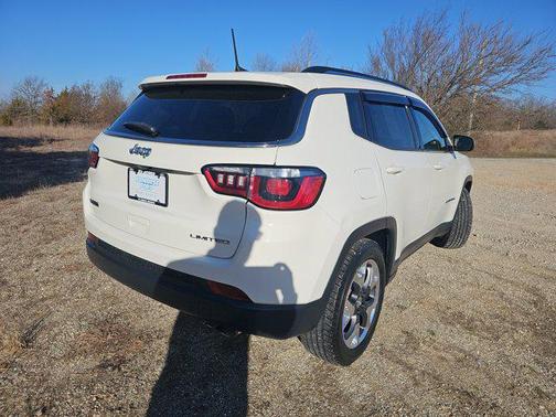 White Clearcoat 2019 Jeep Compass Limited