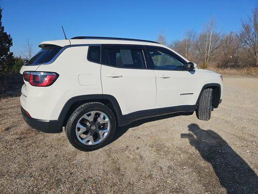 White Clearcoat 2019 Jeep Compass Limited
