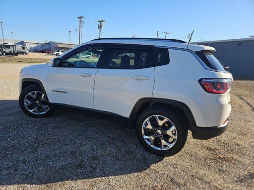White Clearcoat 2019 Jeep Compass Limited